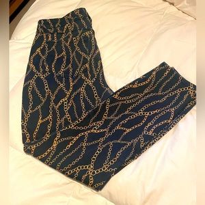 L’AGENCE Women’s Cropped Chainlink Pants - Size 29